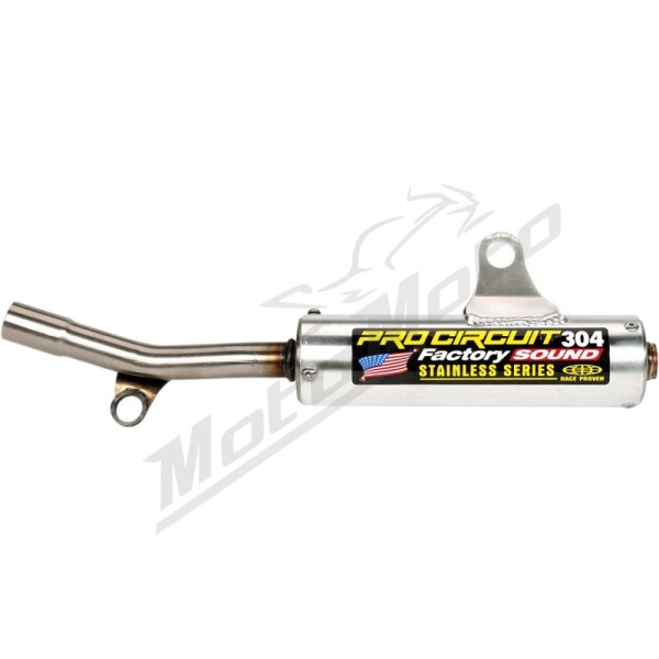 PRO CIRCUIT 304 Silencer Stainless Steel/Aluminum Suzuki RM 125 93-95