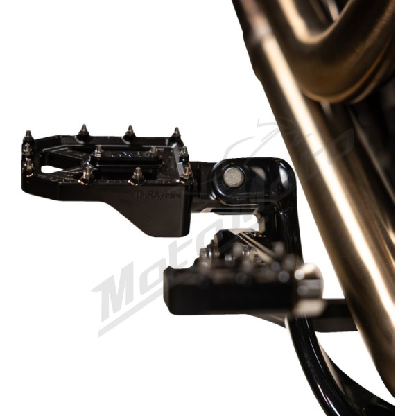 THRASHIN SUPPLY CO. Aggressor Foot Pegs Harley Davidson FL / FLD / FLDE / FLFB 1200-1977cc 72-25