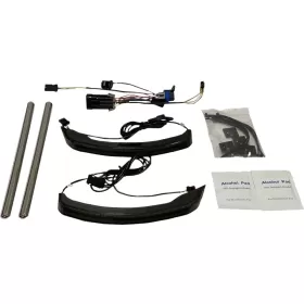 CUSTOM DYNAMICS Low Profile Saddlebag Lights Indian CHIEFTAIN / ROADMASTER / SPRINGFIELD 1811-1890cc 15-24