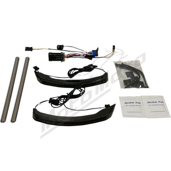 CUSTOM DYNAMICS Low Profile Saddlebag Lights Indian CHIEFTAIN / ROADMASTER / SPRINGFIELD 1811-1890cc 15-24