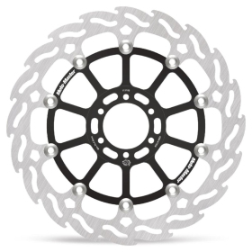 MOTO-MASTER Flame Front Floating Brake Disc Aprilia RSV4 / Tuono 1000/1100 17-24
