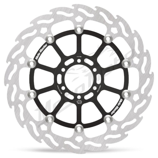 MOTO-MASTER Flame Front Floating Brake Disc Aprilia RSV4 / Tuono 1000/1100 17-24