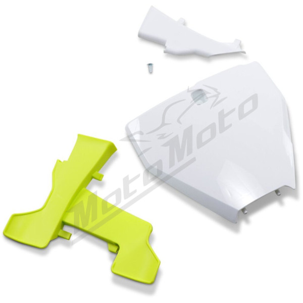 UFO Priekinė Numerio Lentelė Husqvarna FC / TC 125-450cc 16-22 Balta/Geltona