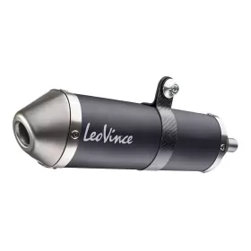 LEOVINCE X-FIGHT Black Edition Slip-On Muffler 2-Strocke FANTIC XE 50 21-24