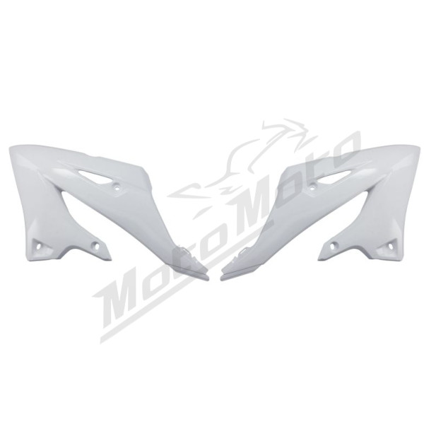Radiator covers white CEMOTO YAMAHA YZ 125-250cc 2022-2023