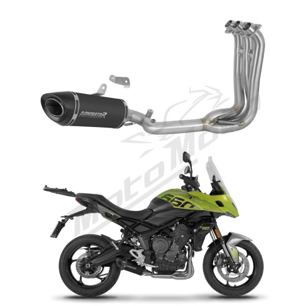 Dominator Pilna Išmetimo Sistema HP8 BLACK + dB killer Triumph Tiger Sport 660 2025->