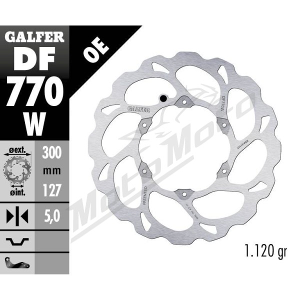 GALFER Wave® Front Brake Rotor GasGas / Husqvarna / KTM 690-990cc 06-24