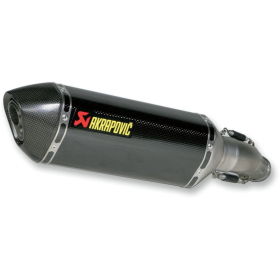 AKRAPOVIC Slip-on Line Muffler carbon fiber Suzuki GSX-R 600-750 11-17 