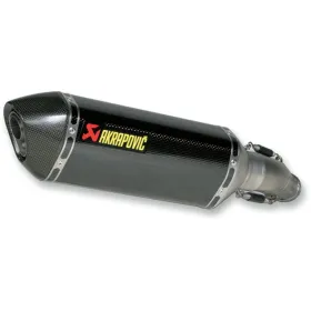 AKRAPOVIC Slip-on Line Muffler carbon fiber Suzuki GSX-R 600-750 11-17 