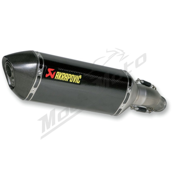 AKRAPOVIC Slip-on Line Muffler carbon fiber Suzuki GSX-R 600-750 11-17 