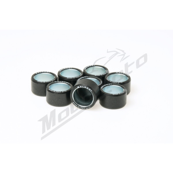 Variator Roller Set 15,0 g MALOSSI HTRoll Aprilia / Gilera / Malaguti / Peugeot / Piaggio 400-500cc 01-22 H2O 4T