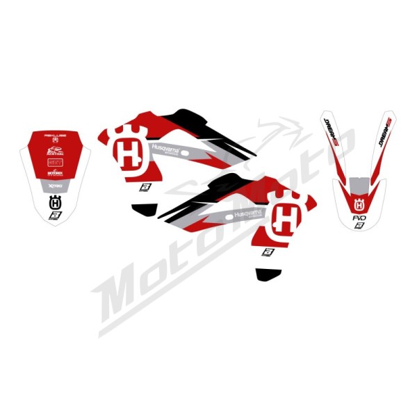 BLACKBIRD RACING Dream 5 Graphic Kit Husqvarna CR / WR 125-300cc 06-13