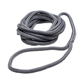 Qvarken Mooring Rope Dockline with eye Grey