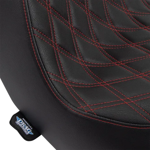 DRAG SPECIALTIES SEATS Predator III Seat Harley Davidson FLSB / FXLR / FXLRS / FXLRST 1750-1923cc 18-26