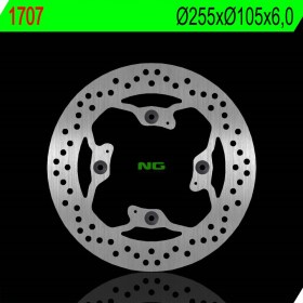 NG BRAKES Galinis fiksuotas stabdžių diskas 255mm Triumph Bonneville / Speed / Sprint 800-1200cc 99-21