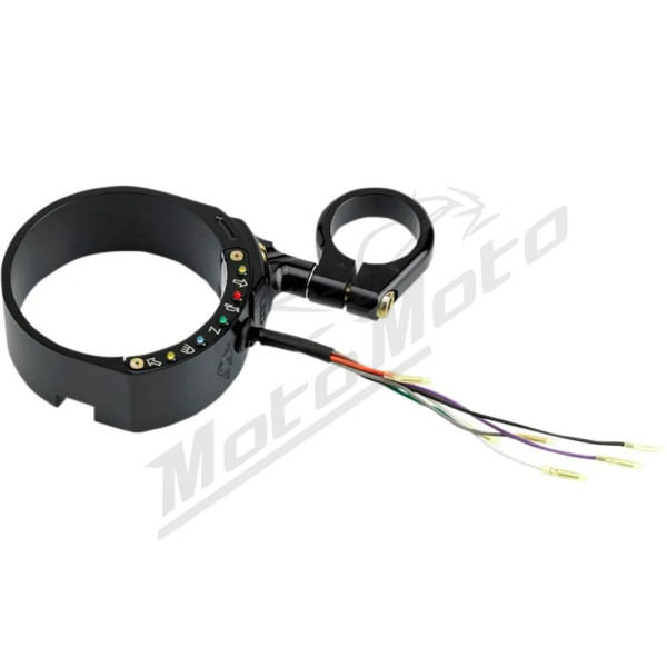 JOKER MACHINE Speedometer Relocation Bracket with Easy Mount Clamp Harley Davidson XL 1200 16-22