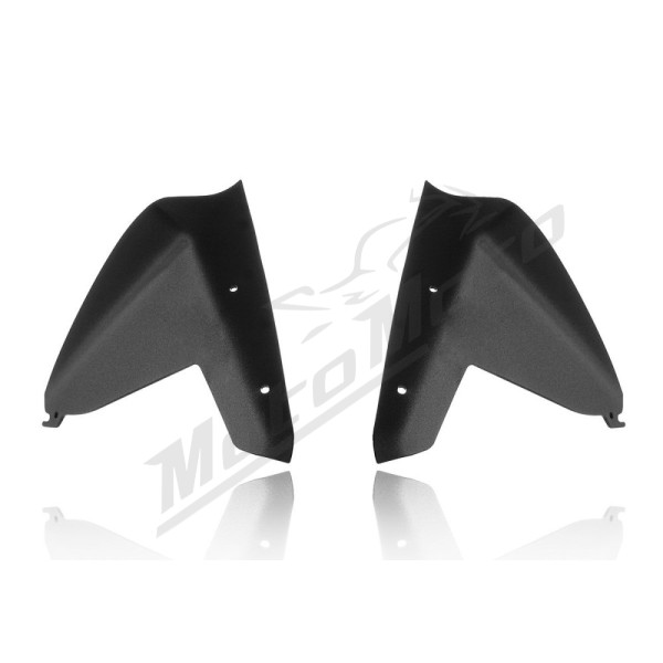 WRS YA018NO Wind Deflectors Black Yamaha XTZ 690-700cc 19-24