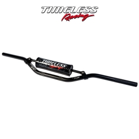 Universal aluminium handlebar TIMELESS Enduro Race Black Ø22mm 800mm