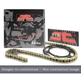 JT Chain Kit 520X1R 13/50 Reinforced - Standard Rear Sprocket Gas Gas EC 250cc 10-14