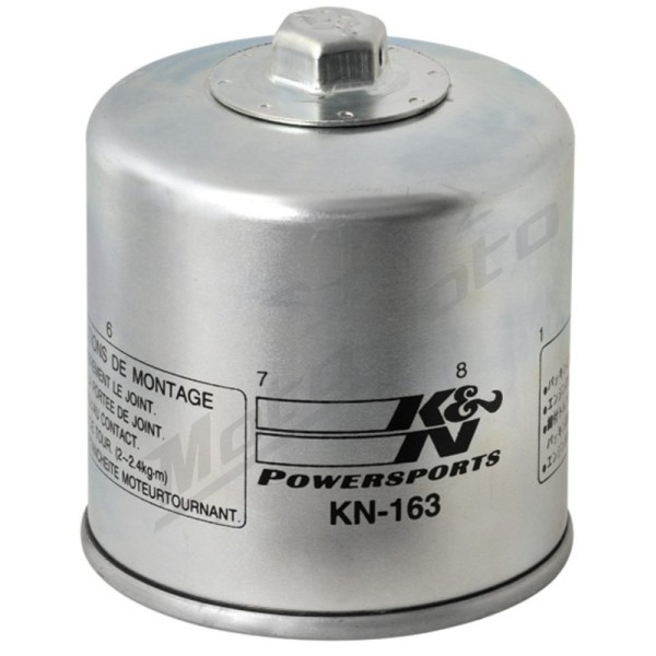 K&N Oil filter BMW K100 / K1100 / K1200 / K75 / R1100 / R1150 / R1200 / R850 83-06