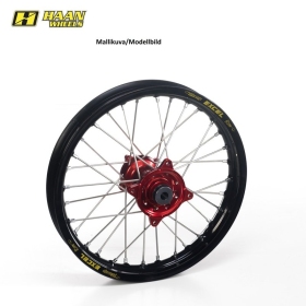 Haan ratlankis 19-2.15 Raudona stebulė juodas ratlankis CRF250/450