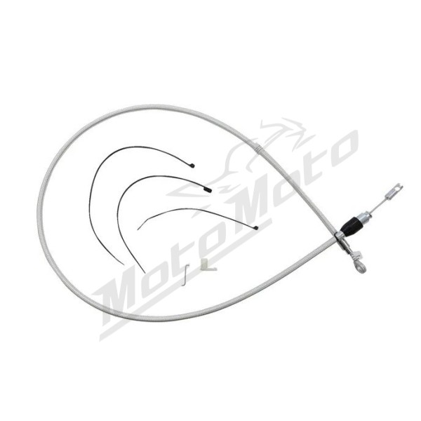 MAGNUM SHIELDING Greito sujungimo sankabos lynas chromuotas Harley Davidson FLDE / FLFB / FLTRX / FXLRS / FXST 1750/1977 18-24 132cm