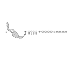 KAPPA Fender mount Triumph Tiger 900 20-25