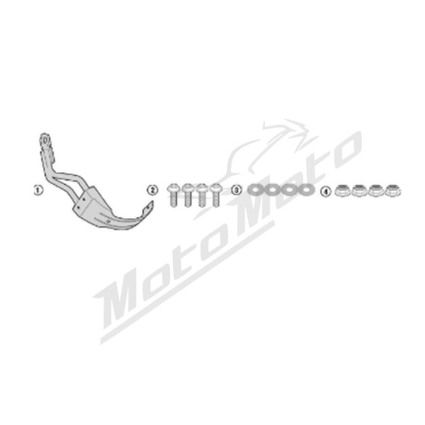 KAPPA Fender mount Triumph Tiger 900 20-25