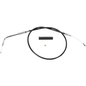 DRAG SPECIALTIES Black Vinyl Throttle/Idle Cable Harley Davidson XL / XLH 883-1200cc 96-03