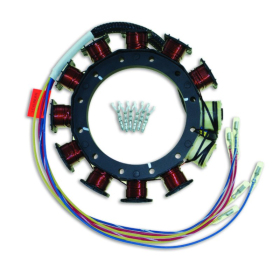 Cdi Elec. Mercury/Force Stator - 2/3/4 Cyl. (9 Amp) 40-125HP