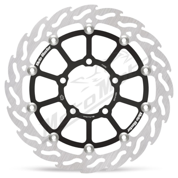 MOTO-MASTER Flame Front Floating Brake Disc Triumph Daytona / Street Triple 660/765 23-26