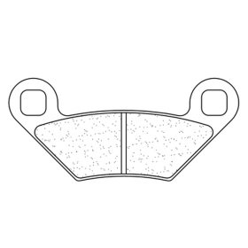 CL BRAKES 1222ATV1 stabdžių trinkelės POLARIS GENERAL / OUTLAW / RANGER / RZR / SCRAMBLER / SPORTSMAN 300-1000 00-21