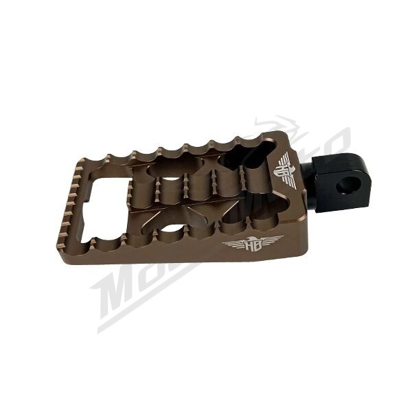 HEINZ BIKES MX V1 Front/Rear Foot Pegs Harley Davidson FLD / FLS / FXD / FXDF / XL / XLH / FXSTD / FXDL 883/1800 90-20