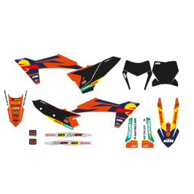 Blackbird FACTORY 23 grafikos lipdukų kompl. KTM SX / SX-F 125-450cc 25->