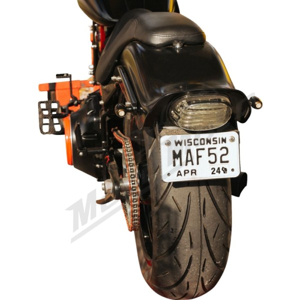 CUSTOM DYNAMICS ProBEAM® Squareback LED Taillight Kit Harley Davidson FLD / FLDE 883-1977cc 88-24