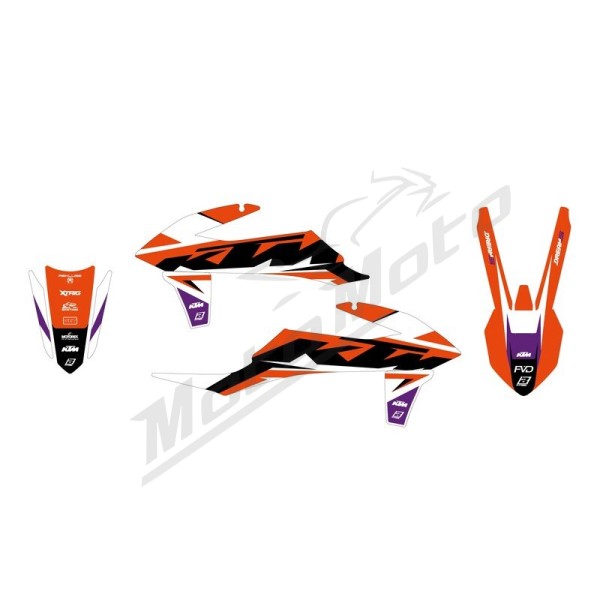 BLACKBIRD Dream Graphic 5 Kit KTM SX / EXC 125-500cc 18-23