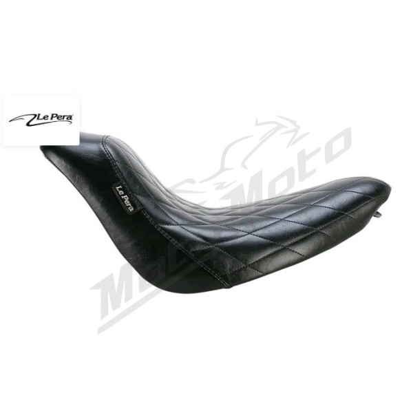 LE PERA Bare Bones Solo Seat Harley Davidson FLSTF / FLSTFB / FLSTFI / FXST / FXSTB / FXSTBI / FXSTS 1450-1800 06-17