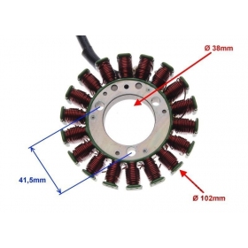 Stator ignition ATV SHINERAY XY300ST-4E STE 300cc 4T 