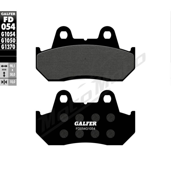 GALFER Semi-Metallic Brake Pads Honda CB / CBR / CN / GL / NTV / NS / VF / VT 250-1500cc 80-07