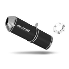 Suzuki GSXR 750 SRAD 1996-1999 Exhaust Silencer Muffler OVR BLACK + dB killer