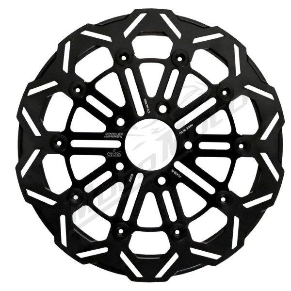 SBS Front Left Brake Rotor Designed by Kodlin Harley Davidson FLDE / FLFBS / FLSB / FXFBS / FXST 1450-1923cc 06-25