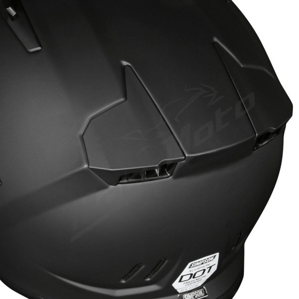 Motocross Helmet SIMPSON Xcursion matt black