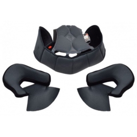 LS2 FF370 helmet lining black 3pcs