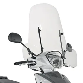 KAPPA Windshield clear 50.8x66cm Piaggio / Peugeot / Sym / Keeway 50-200 02-24