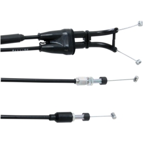 MOOSE OFFROAD Black Vinyl Throttle Cable Yamaha TT / TT-R / TW / XT 200-350cc 84-06