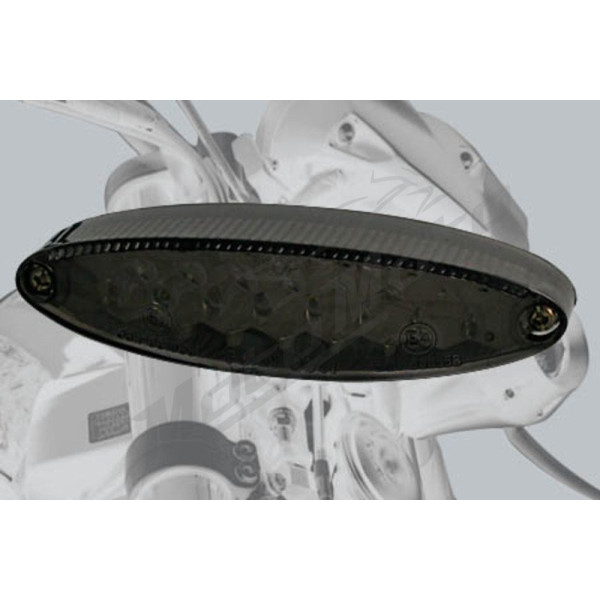 HIGHSIDER Smart Number1 Universal Taillight Tinted Ø110mm
