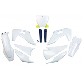 UFO Plastic set with fork guards Husqvarna TC / FC 125-450 19-22