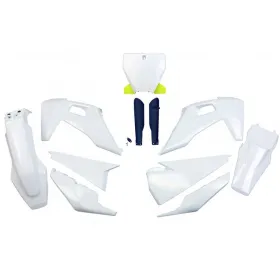 UFO Plastic set with fork guards Husqvarna TC / FC 125-450 19-22
