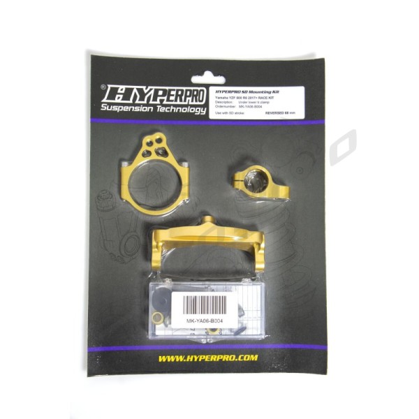 HYPERPRO Steering Damper Mounting Kit Yamaha YZF-R6 600 03-20