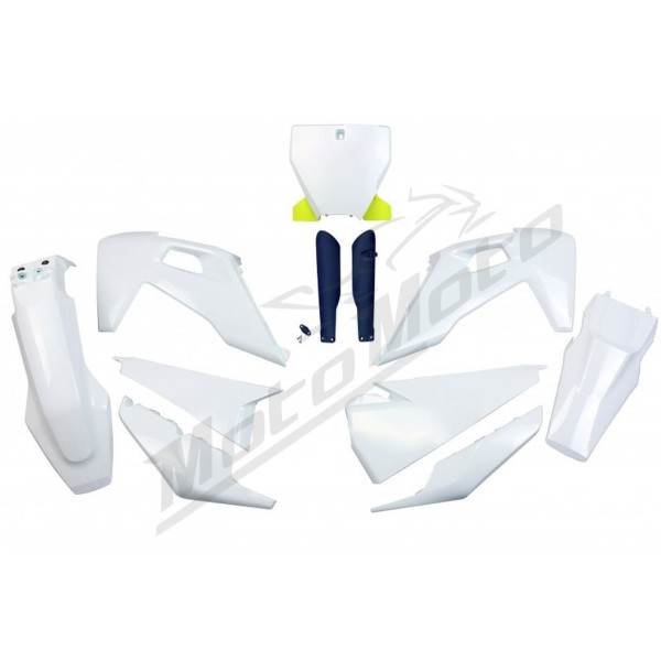UFO Plastic set with fork guards Husqvarna TC / FC 125-450 19-22
